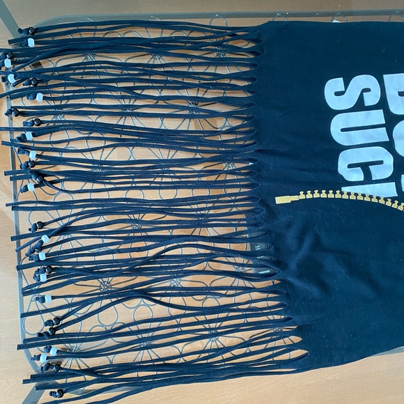 LALABOBO Crop Cut-out Shoulder Top - Picture 5 of 7